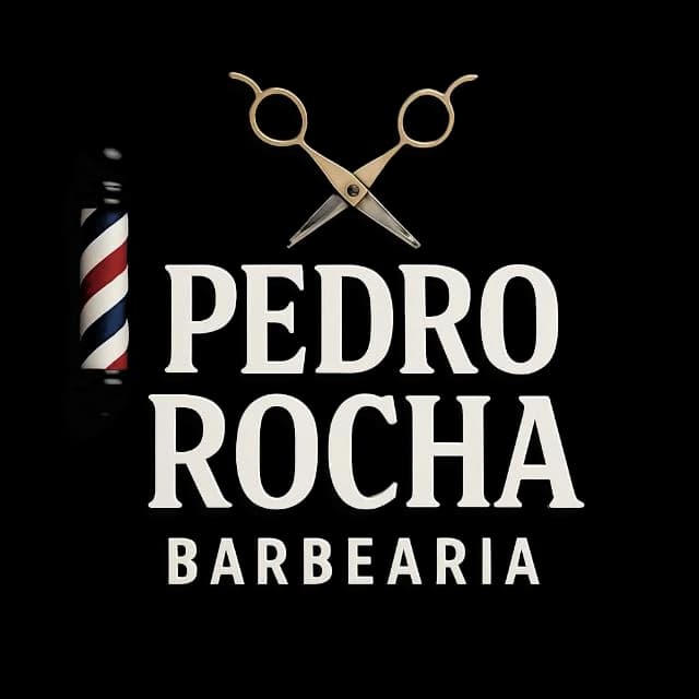 Identidade visual da Pedro Rocha Barbearia